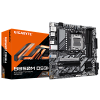 Материнская плата Gigabyte B850M DS3H SocketAM5 AMD B850 4xDDR5 mATX AC`97 8ch(7.1) 2.5Gg RAID+HDMI+DP