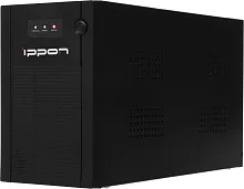 ИБП IPPON Back Basic 1050S New Euro black (линейно-интерактивный, 1050VA, 600W, 3xEURO, USB, RJ45) (2095136)