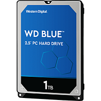 Жесткий диск/ HDD WD SATA3 1TB 2.5"" Blue 5400 RPM 128Mb 1 year warranty (WD10SPZX-08Z10T1)