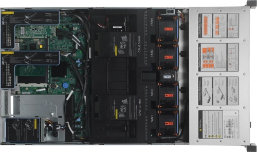 Сервер IRU Rock g2212ig4 2x4410T 4x32Gb 9361-8I AST2600 2xGigEth 2x1600W w/o OS (2102541) фото 11