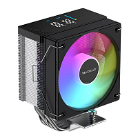 Вентилятор для процессора Coolleo CPU Cooler CL-B40S-DIG-ARGB V2 Intel: LGA 115X/ 1200/ 1700/ 1851 AMD: AM4/ AM5 200W TDP (CL-B40S-DIG-ARGB-V2)