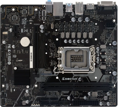 Материнская плата Biostar H610MHD D5 Soc-1700 Intel H610 2xDDR5 mATX AC`97 8ch(7.1) GbLAN+DVI+HDMI фото 3