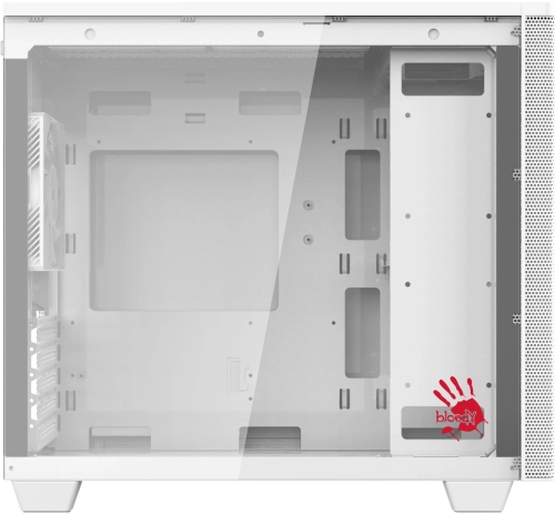 Корпус Bloody BD-CC117F белый без БП mATX 5x120mm 1xUSB2.0 1xUSB3.0 audio bott PSU (BD-CC117F-WH) фото 6