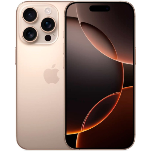 Смартфон Apple A3295 iPhone 16 Pro Max 512Gb бежевый титан моноблок 3G 4G 1Sim 6.9