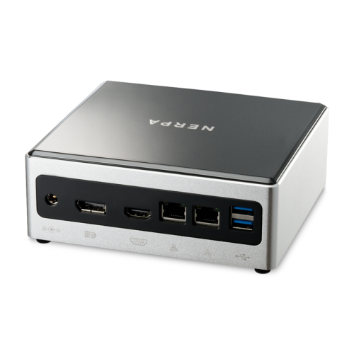 Компьютер NERPA BALTIC mini I512 DM Core i5 10210U(1.6Ghz)/ 16GB/ 512SSDGb/ noDVD/ BT/ WiFi/ black/ silver/ noOS + GLAN, VESA, noKbd&m (I512-22722)