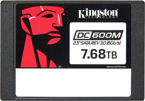 Твердотельный накопитель/ Kingston SSD DC600M, 7680GB, 2.5