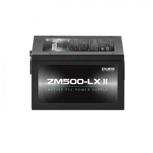 Блок питания Zalman ZM500-LXII, 500W, ATX12V v2.31, APFC, 12cm Fan, Retail фото 2