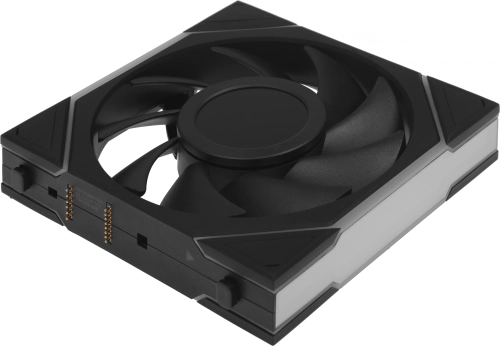 Вентилятор для корпуса Lian-Li Uni Fan TL Wireless LCD 120 LCD ARGB 120х124x28 черный 4-pin 27дБ (G99.12TLLCD1W1B.R0) Ret фото 5