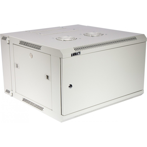 Шкаф настенный серии Pro, 3-секционный, 18U 600x600, металлическая дверь, I -CBW3M-18U-6x6-GY (TWT-CBW3M-18U-6X6-GY)
