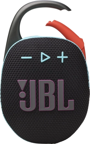 Колонка порт. JBL Clip 5 черный/ оранжевый 7W Mono BT 10м 1400mAh (2101861) (2101861#MLN)