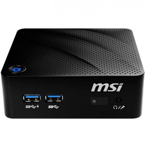 Компьютер MSI Cubi N 8GL-050BRU slim/ Celeron N4000/ SODIMM DDR4/ HDD/ SSD/ GbitEth/ WiFi/ BT/ no OS/ Black (936-B17111-050)