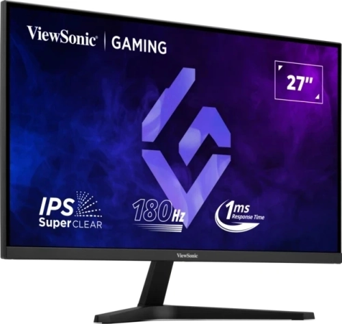 Монитор ViewSonic 27 Монитор ViewSonic 27 VX27G1-HD черный IPS LED 16:9 HDMI матовая 300cd 178гр/178гр 1920x1080 180Hz DP FHD 3.5кг фото 2