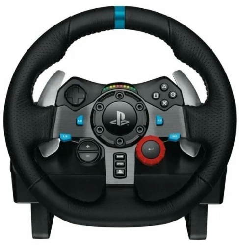 Руль Logitech G29 14кноп. (с педалями) черный (941-000142)