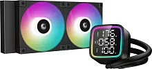 Система водяного охлаждения Deepcool LD240 ARGB Soc-AM5/ AM4/ 1151/ 1200/ 1700 белый 4-pin 38.71dB Al LCD 1476gr Ret (R-LD240-WHDMMN-G-1)