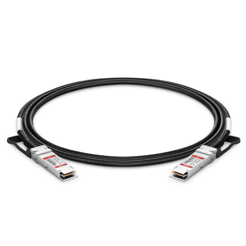 Твинаксиальный медный кабель/ 0.5m (2ft) FS for Mellanox MCP1600-C0005 Compatible 100G QSFP28 Passive Direct Attach Copper Twinax Cable (Q28-PC005)