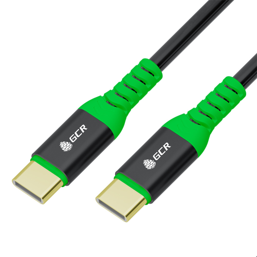 GCR Кабель USB5.0 80GBPS 240W 16K VIDEO, 1.0m, черный (GCR-56370)