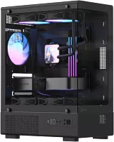 Корпус Formula Crystal Z1CM Plus AR v2 черный без БП mATX 5x120mm 1xUSB3.0 audio bott PSU (CRYSTAL Z1CM PLUS BLACK AR V2)