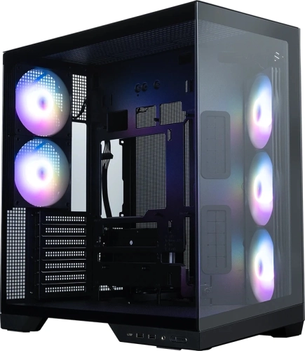 корпус ZALMAN D50, ATX, BLACK, WINDOW, 2x3.5, 3x2.5, 1xUSB TYPE-C, 2xUSB3.0, FRONT 1xXF360, REAR 1xXF120 (D50 BLACK)