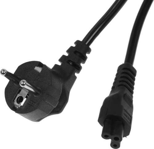 Кабель AdAC IEC C5 IEC 320 C5 CEE 7/ 7 1.8м черный (2069740) (2069740#MLN)