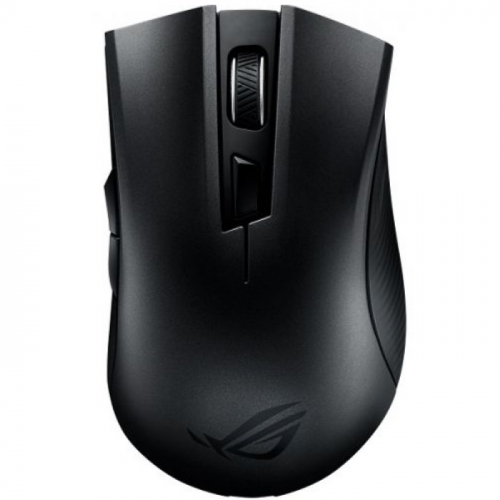 Мышь Asus ROG Strix Carry Wireless, 2.4GHz/Bluetooth, 6But, Omron, 7200 dpi, USB, чехол (90MP01B0-B0UA00)