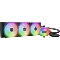 Водяное охлаждение для процессора/ Water Cooling System be quiet! LIGHT LOOP 360mm (250W, 360mm, Black, ARGB/ Fans: 3x120mm, 61.8CFM, 36.8dBA, 2100RPM/ Pump 2900RPM, Rad thickness 27mm/ S: 1851, 1700, (BW022)