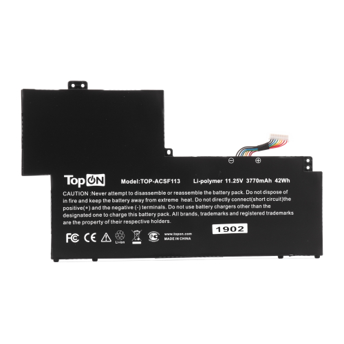 Аккумулятор для ноутбука Acer Swift 1 SF113-31 11.25V 3770mAh PN: AP16A4K (TOP-ACSF113)