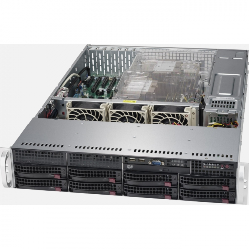 Серверная платформа Supermicro SuperServer 6029P-TR/ noCPU (x2 Scalable)/ noRAM (x16)/ noHDD (up 8 LFF)/ SATA RAID/ 2x GbE/ 2x 1000W (up 2) (SYS-6029P-TR) фото 2