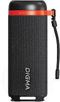 Колонка порт. Digma D-PS1521 черный 16W 2.0 BT 10м 1800mAh (PS1521B)