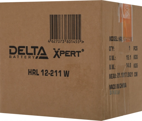 Батарея для ИБП Ippon HRL12-211W Delta Xpert 12В 45Ач (HRL 12-211W) фото 7