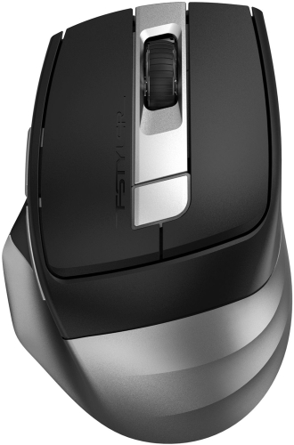 Мышь A4Tech Fstyler FB35CS серый/ черный оптическая (2000dpi) silent беспроводная BT/ Radio USB (6but) (FB35CS USB SMOKY GREY)
