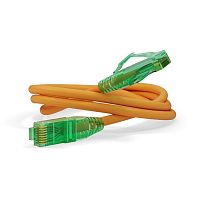 Кабельная сборка Hyperline PC-LPM-UTP-RJ45-RJ45-C6a-5M-LSZH-OR Патч-корд U/ UTP, Cat.6a (100% Fluke Component Tested), 10G, LSZH, 5м, оранжевый