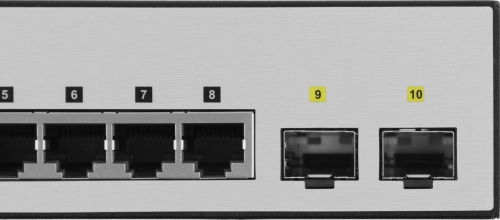 Коммутатор/ Управляемый L2 PoE-коммутатор, 8x1000Base-T PoE, 2x1000Base-X SFP, PoE-бюджет 130 Вт, защита от статического электричества до 6 кВ, CLI (DGS-1210-10MP/FL2A) фото 10