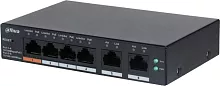 Коммутатор DAHUA DH-CS4006-4ET-60 4-портовый PoE коммутатор с функцией облачного управления, 4xRJ45 100Mb, 2xRJ45 100Mb uplink, суммарно 60Вт, коммутация 4.8 Гбит/с, MAC-таблица 8К DH-CS4006-4ET-60()