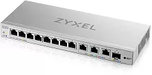 Коммутатор/ Zyxel XGS1250-12 Smart L2 switch , 8xGE, 3x1 / 2.5 / 5 / 10G, 1xSFP +, desktop (XGS1250-12-ZZ0102F)