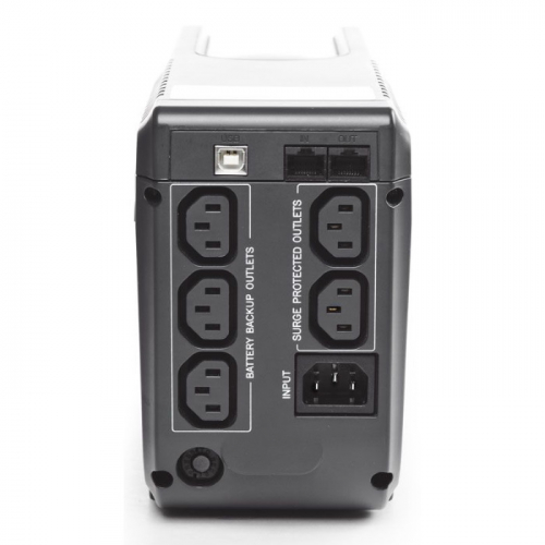 Источник бесперебойного питания Powercom IMP-525A Pmperial UTP, 525VA/ 315W, RJ-45, RJ-11, USB, Hot Swap, LED, 5 х IEC-320 С13, Black (IMP-525AP) фото 3