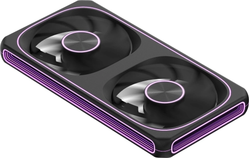 Вентилятор для корпуса Formula Air Fusion 2 ARGB 120х120x28 черный 4-pin 33.46дБ (упак.:2шт) (AIR FUSION 2 BK) Ret фото 2