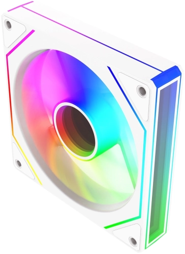 Вентилятор для корпуса Bloody CF-11 LCD ARGB 120х120x25 белый 4-pin 32дБ (упак.:1шт) (CF-11-ARGB120-WH) Ret фото 8