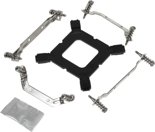 Устройство охлаждения(кулер) Accord ACC-4PS12 ARGB Soc-AM5/AM4/1200/1700/1851 черный 4-pin 37dB Al+Cu 180W 610gr brown box фото 10