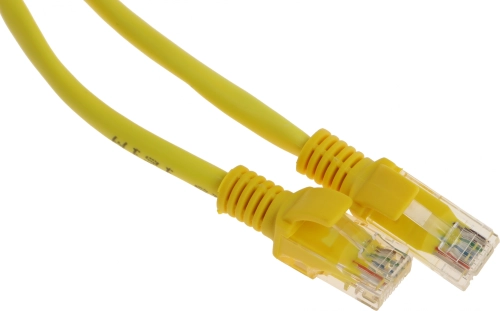 Патч-корд Premier PP12-1.5M/ Y 1000Гбит/ с UTP 4 пары cat5E CCA molded 1.5м желтый RJ-45 (m)-RJ-45 (m) (PP12-1.5M/Y)