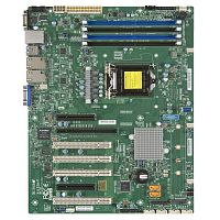 MBD-X11SSA-F Single socket H4 (LGA 1151) supports Intel® Xeon® processor E3-1200 v6/ v5, Intel® 7th/ 6th Gen. Core™ i3 series, Intel® Celeron® and Intel® Pentium®, I/ O Cables CBL-0044L – 2 шт. I/ O Shield MCP-260-00042-0N – 1 шт. (MBD-X11SSA-F-B)
