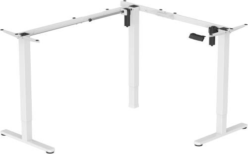 Подстолье Cactus CS-EDXLF-WT электропривод каркас белый 140x120x60см фото 2