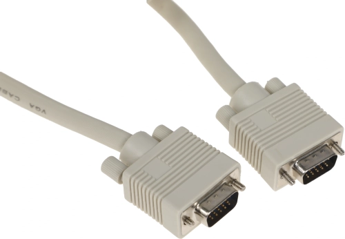 Кабель VGA (m) VGA (m) 1.8м феррит.кольца серый (28723) (28723#MLN)