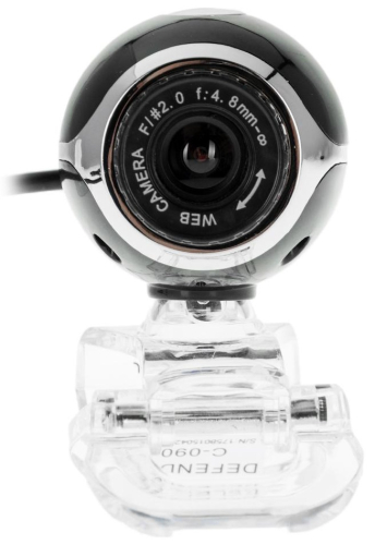 DEFENDER C-090 Веб-камера 0.3МП, черный (63090) фото 3