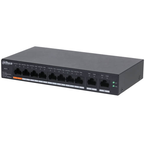 Коммутатор PoE DAHUA (DH-CS4010-8ET-60)