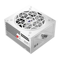 1STPLAYER NGDP Platinum 1000W White / ATX3.0, APFC, 80 PLUS Platinum, SR + LLC + DC-DC, 120mm fan, full modular / HA-1000BA3-WH