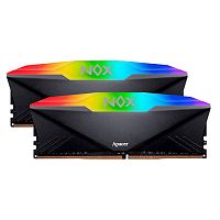 Модуль памяти Apacer 32GB DDR4 3200 DIMM NOX RGB AURA2 w/ HS RP-K2 Kit (2x16GB), 1.35V, 1024x8 (AH4U32G32C28YNBAA-2)