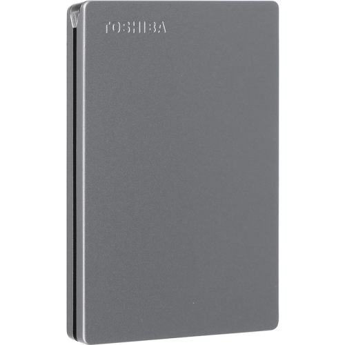 Внешние HDD и SSD/ Portable HDD 1TB Toshiba Canvio Slim (Silver), Metal, USB 3.2 Gen1, 107x75x9mm, 115g /12 мес./ (HDTD310ES3DA)