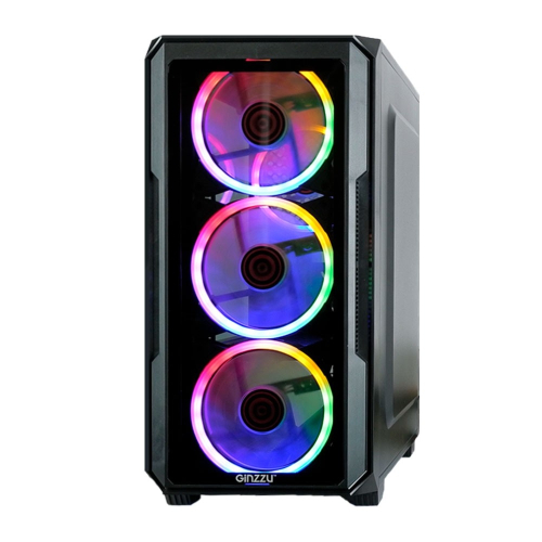 Ginzzu CL690 mATX FAN 4*12FRGB фото 2