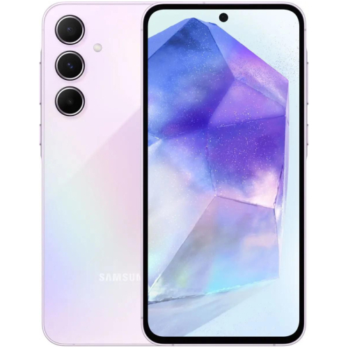 Смартфон Samsung SM-A556E Galaxy A55 5G 128Gb 8Gb лаванда моноблок 3G 4G 6.6