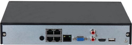 DAHUA DHI-NVR2104HS-P-4KS3 4-канальный IP-видеорегистратор с PoE, 4K и H.265+, видеоаналитика, входящий поток до 80Мбит/ с, 1 SATA III до 20Тбайт фото 3